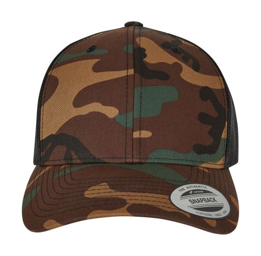 Czapka z daszkiem Retro Trucker Camo