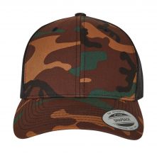 Czapka z daszkiem Retro Trucker Camo