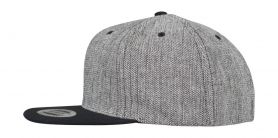 Czapka z daszkiem Melange Solid Snapback