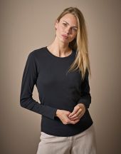 T-Shirt Damski z długim rękawem Interlock