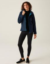 Damski Softshell Z Kapturem 3 Warstwowy Venturer