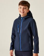 Dziecięcy 3-warstwowy Softshell z kapturem Ablaze