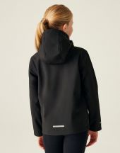 Dziecięcy 3-warstwowy Softshell z kapturem Ablaze