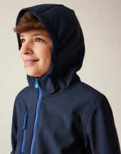 Dziecięcy 3-warstwowy Softshell z kapturem Ablaze