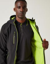Kurtka Softshell Navigate z kapturem 2-warstwowa