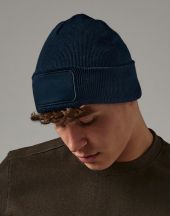 Czapka Beanie Recycled z naszywką