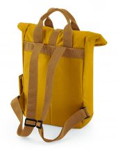 Mini Plecak Z Recyklingu Roll-Top Laptop