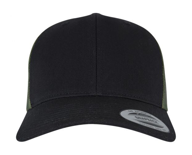 Dwukolorowa czapka Retro Trucker
