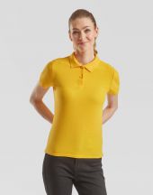 Polo damskie z włókien mieszanych