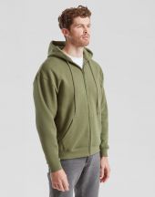 Bluza z kapturem zapinana na zamek Premium