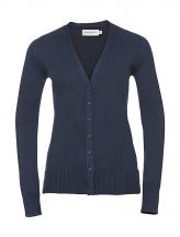 Damski Dzianinowy Kardigan V-Neck
