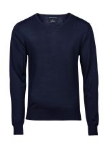 Męski Sweter V-Neck