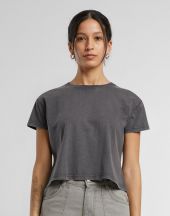 Damska Koszulka Vintage Cropped Tee