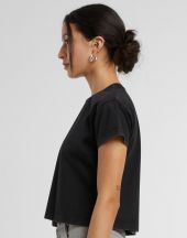 Damska Koszulka Vintage Cropped Tee