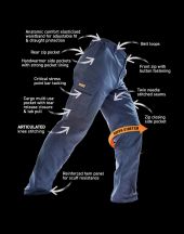 Spodnie robocze Work-Guard Stretch Long