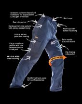 Spodnie robocze Work-Guard Stretch Regular