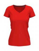 Stretch-T V-neck for women