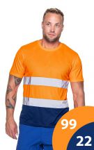 T-shirt Mark The Helper Hi-Vis