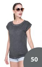 T-shirt Crimson Cut Smoky Lady