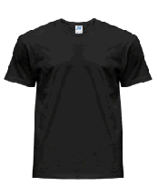 Premium T-shirt JHK TSRA 190 - BLACK