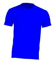 T-Shirt V-neck JHK TSUA PICO ROYAL BLUE