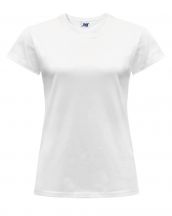 T-shirt damski JHK TSRLCMF - WHITE