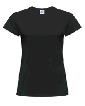 T-shirt damski JHK TSRLPRM - BLACK-