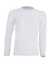 T-shirt KID LS JHK TSRK 150 LS WHITE