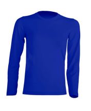 T-shirt KID LS JHK TSRK 150 LS ROYAL BLUE