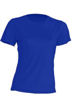T-shirt JHK, damski sportowy - SPORT T-SHIRT LADY - ROYAL BLUE