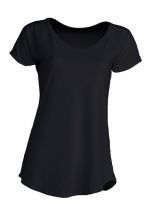 Damski T-shirt. URBAN SEA LADY. TSLSEA - BLACK