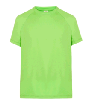 T-shirt JHK SPORT T-SHIRT MAN - LIME FLUOR