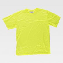 T-shirt High Vision - GOLD FLUOR