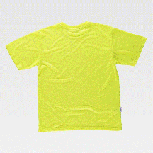 T-shirt High Vision - GOLD FLUOR