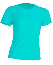 T-shirt JHK, damski sportowy - SPORT T-SHIRT LADY - TURQUOISE