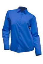Koszula damska z długim rękawem ref: SHLOXF ROYAL BLUE
