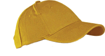 Czapka sześciopanelowa CZA003 - kolor GOLD