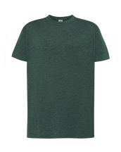 T-shirt JHK TSRA 150 - BOTTLE GREEN HEATHER