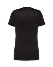 T-shirt JHK, damski sportowy - SPORT T-SHIRT LADY - BLACK