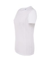 T-shirt JHK, damski sportowy - SPORT T-SHIRT LADY - WHITE