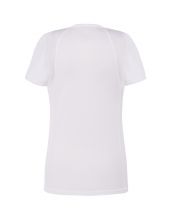 T-shirt JHK, damski sportowy - SPORT T-SHIRT LADY - WHITE