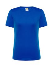 T-shirt JHK, damski sportowy - SPORT T-SHIRT LADY - ROYAL BLUE