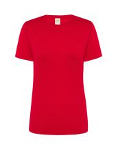 T-shirt JHK, damski sportowy - SPORT T-SHIRT LADY - RED