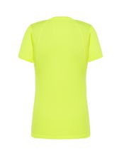 T-shirt JHK, damski sportowy - SPORT T-SHIRT LADY - GOLD FLUOR