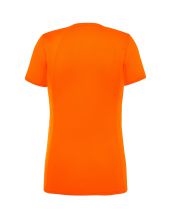 T-shirt JHK, damski sportowy - SPORT T-SHIRT LADY - ORANGE FLUOR