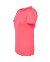 T-shirt JHK, damski sportowy - SPORT T-SHIRT LADY - FUCSIA FLUOR