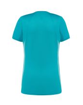 T-shirt JHK, damski sportowy - SPORT T-SHIRT LADY - TURQUOISE