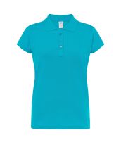 Polo damskie POPL 200 TURQUOISE