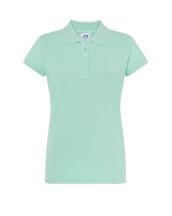 Polo damskie POPL 200 MINT GREEN