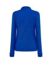 Polo damskie z długim rękawem JHK POPL 200 LS ROYAL BLUE